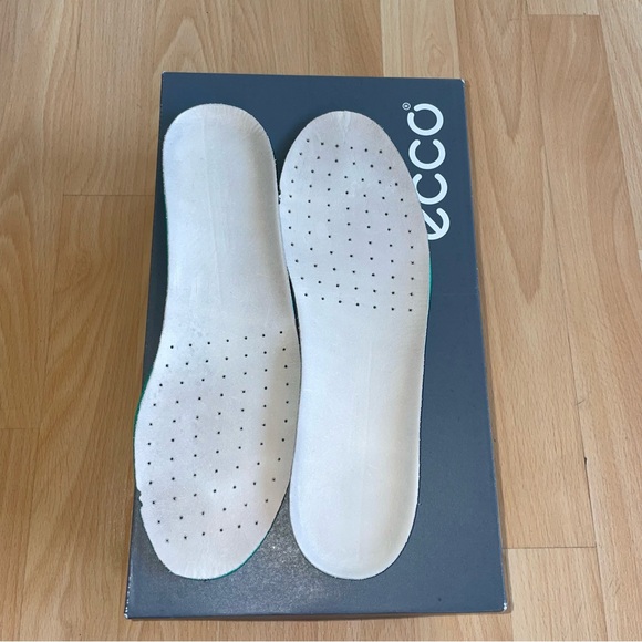 NEW ECCO Soft 8 Comfort 100% Leather Sneaker, Shadow White Off White Size 9, NIB - Picture 8 of 15